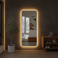 Зеркало в прихожую «Глория-XL» (Pearl-XL) с интерьерной подсветкой — фото 3