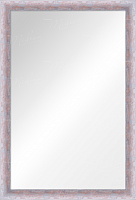 Зеркало «Ивонн» Серебристо-розовый — фото 1
