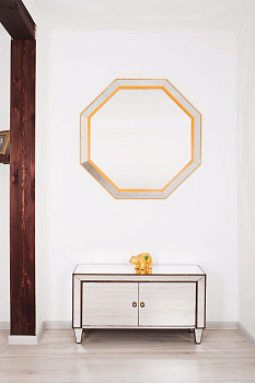 Зеркало «Yellow octagon»